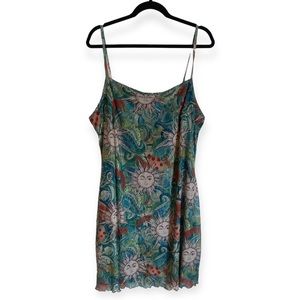 SHEIN MOD Plus Sun & Paisley Print Cami Dress